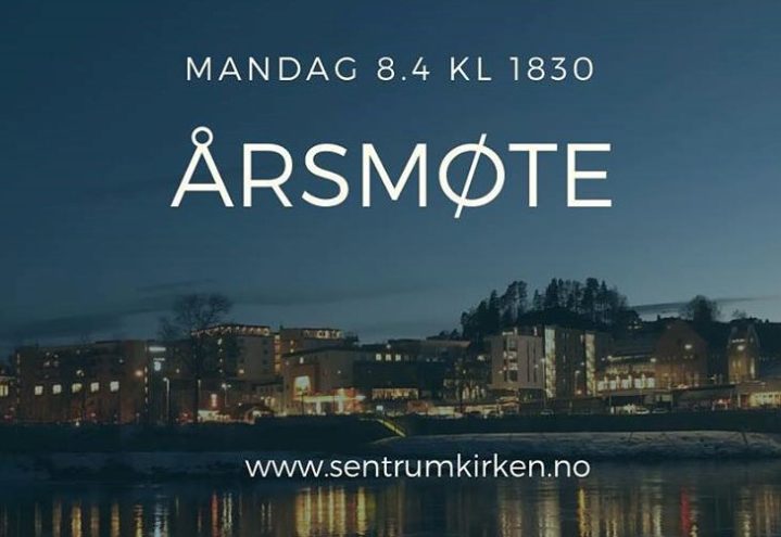 Velkommen til årsmøte mandag 8.4!