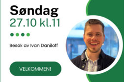 Sentrumkirken – søndag 27.10 kl 1100