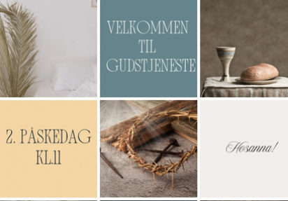 Sentrumkirken – mandag 6.4 kl 1100