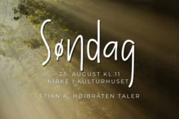 Sentrumkirken – søndag 13.08 kl 1100