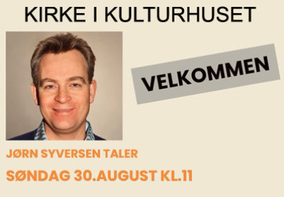 Sentrumkirken – søndag 30.08 kl 1100
