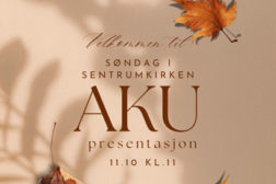 Sentrumkirken – søndag 11.10 kl 1100