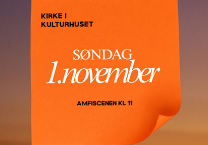 Sentrumkirken – søndag 01.11 kl 1100